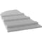 Ekena Millwork Americraft 6-Board (3 Batten) Wood Joined Board-n-Batten Shutters w/ Arch Top, ARW401BQ621X77PRH ARW401BQ621X77PRH - alternate 8